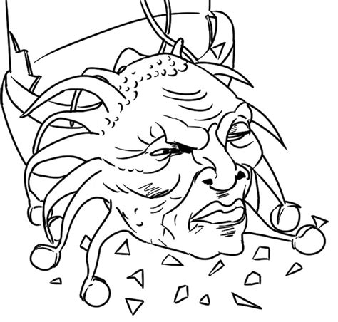 Colour-Your-Own Face of Boe by jinkies36 on DeviantArt