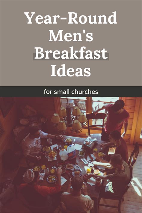 Monthly Men’s Breakfast Ideas | Outreach ministry, Church fellowship, Mens ministry