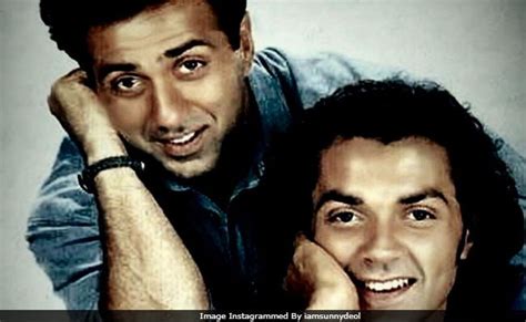 Brothers Sunny And Bobby Deol In A Throwback Pic. Seen Yet?