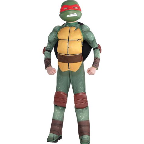 Amscan Teenage Mutant Ninja Turtles Raphael Muscle Halloween Costume ...