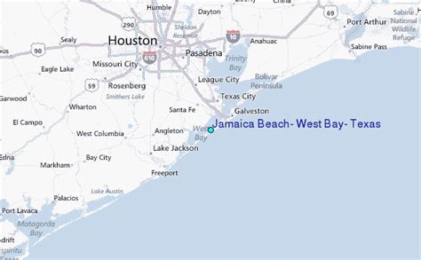 Jamaica Beach, West Bay, Texas Tide Station Location Guide