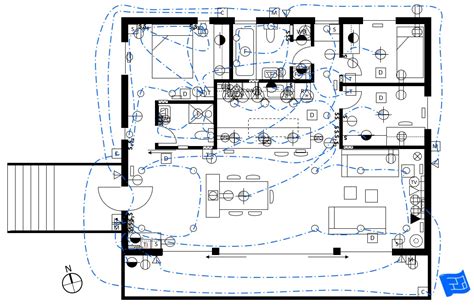 Electrical Floor Plan With Power Layout Details | Viewfloor.co