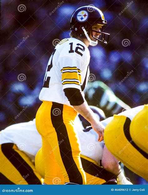 Terry Bradshaw Pittsburgh Steelers Editorial Photography - Image of league, quarterback: 46409612