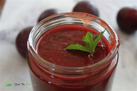 Plum Chutney in Instant Pot - Smell the Mint Leaves