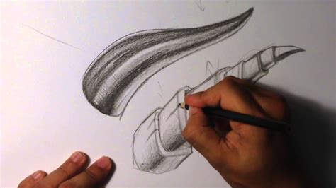 Dragon Drawings #5 - Two Ways to Draw Dragon Horns - YouTube