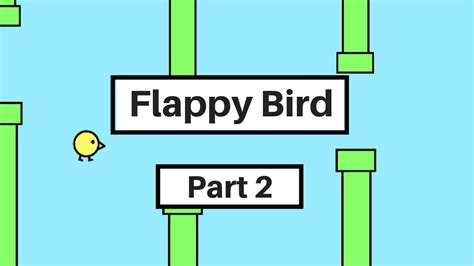 Scratch 3.0 Tutorial: How to Make a Flappy Bird Game in Scratch (Part 2) - YouTube