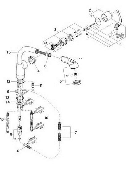 Grohe Kitchen Tap Parts | Dandk Organizer