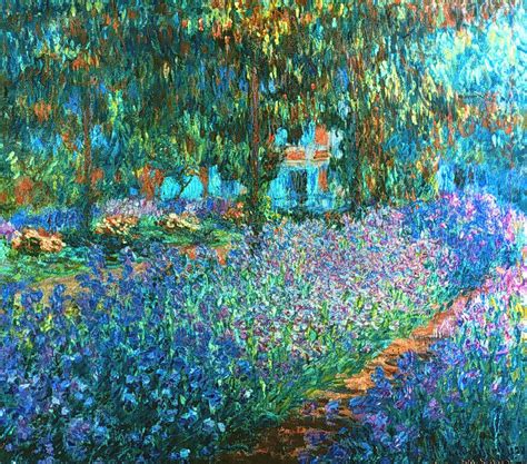 Pathway of Flowers Painting by Claude Monet - Pixels Merch