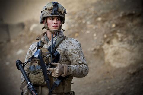 US Marine squad-leader of 3rd Battalion, 5th Marine Regiment in Sangin Province, Afghanistan ...