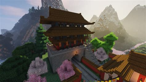 Ancient Chinese Town Minecraft Map