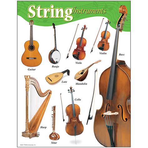 String Instruments Learning Chart - T-38103 | Trend Enterprises Inc ...