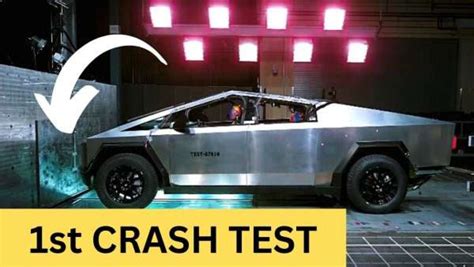 Tesla Shows a Rare Footage of Cybertruck's Crash Test | Torque News