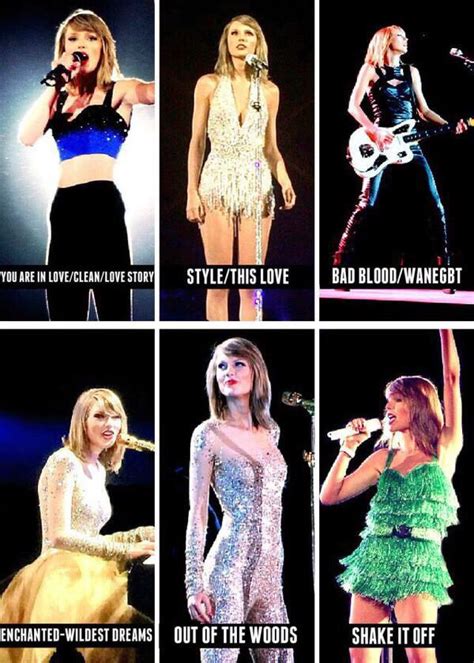 1989 TOUR OUTFITS!!! LOVE TAYLOR SWIFT SO MUCH!!! | Taylor swift ...