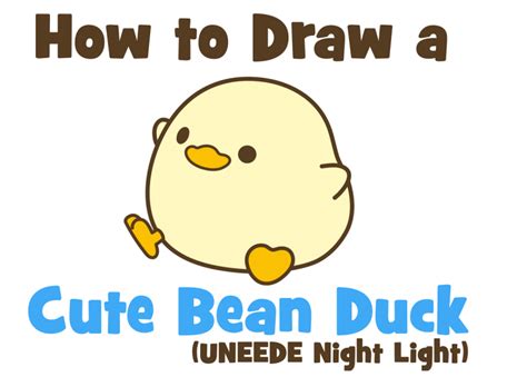 Cute Duck Cartoon Drawings