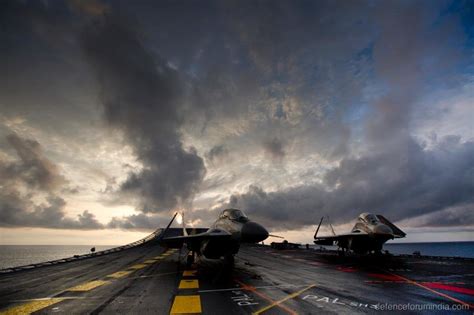 Indian Navy MIG 29K on INS Vikramaditya | Indian Defence Forum