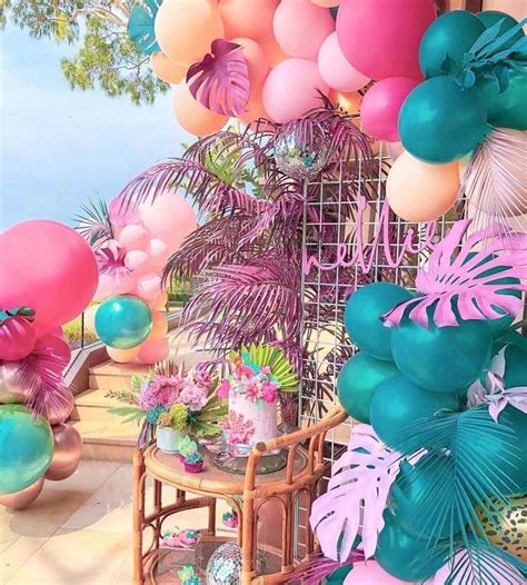 Tropical Pool Party Ideas - Theme and Decor That Create a Holiday Vibe