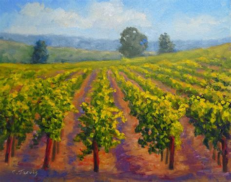 Vineyard Painting