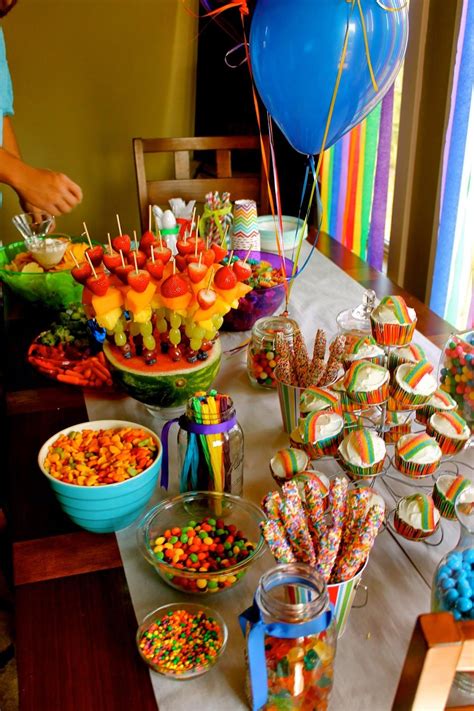 Rainbow Birthday Decor