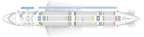 Seat map Airbus A380-800 Air France. Best seats in plane