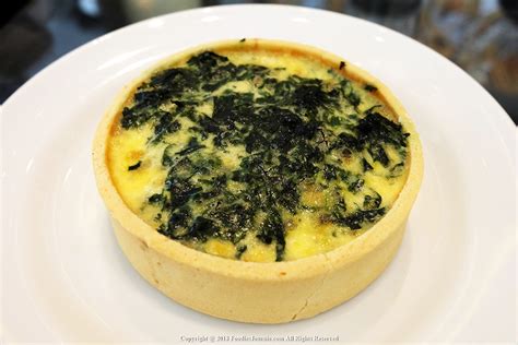 Quiche Lorraine Spinach - Foodie's Journie