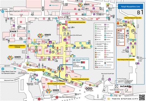 Tokyo Station Map/Area Map｜Tokyo Station City