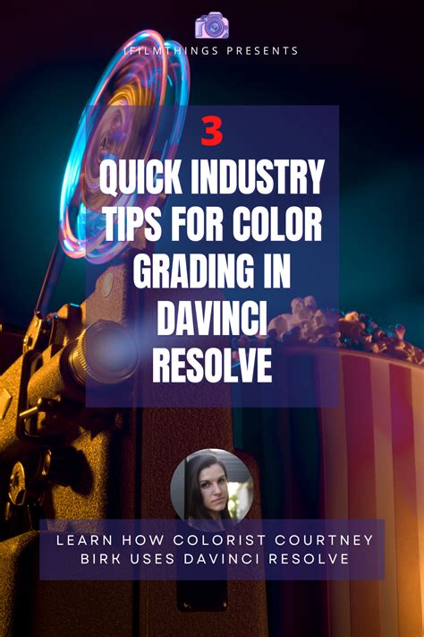 3 quick industry tips for color grading in davinci resolve – Artofit