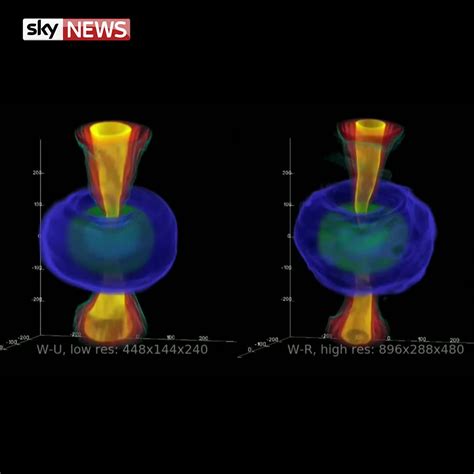 Black hole 'relativistic jets' seen wobbling