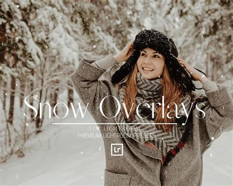 Realistic Snow Overlay for LIGHTROOM Snow Presets Add Snow - Etsy Canada | Snow presets, Snow ...