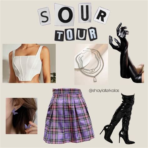 Sour Tour / Olivia Rodrigo Outfits | Concert outfit, Preformance ...