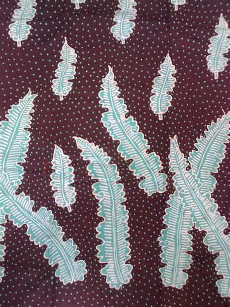 58+ Motif Batik Daun Simple, Baru!