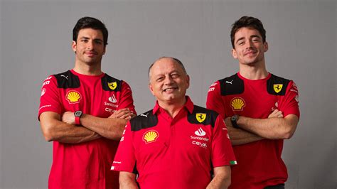 F1 2023, Il Nuovo Look Della Ferrari: Le Divise Con Leclerc, Sainz E Vasseur FOTO Sky Sport ...