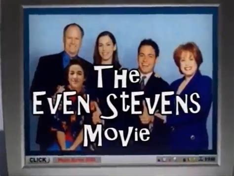 The Even Stevens Movie | Disney Channel Broadcast Archives Wiki | Fandom