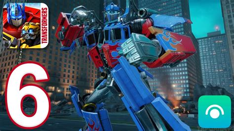 TRANSFORMERS: Forged to Fight - Gameplay Walkthrough Part 6 - Act 1 (iOS, Android) - YouTube