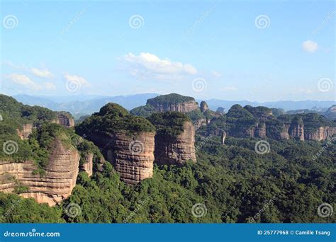 Danxia mountain stock photo. Image of geography, geologic - 25777968