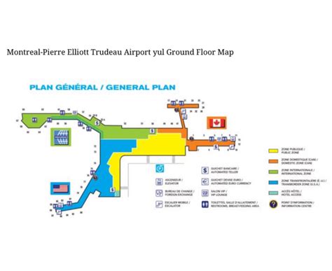 Montreal Airport Map [Terminals, Parking, Gate, Car] - Montreal Airport ...