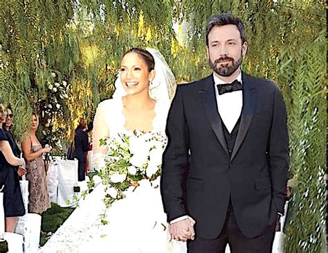 Jennifer (JLo) Lopez And Ben Affleck Reportedly Cried At Their Wedding ...