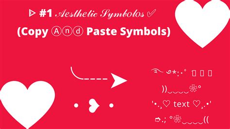 Aesthetic Symbols *ੈ ‧₊˚ 【 Copy AND Paste】: ̗̀