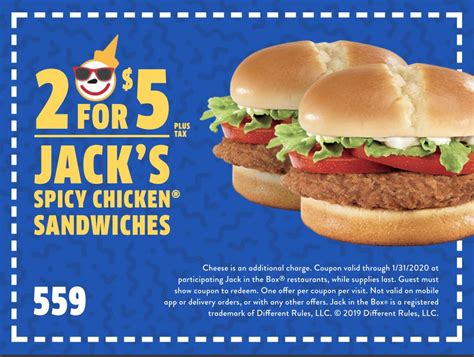 Free Jack In The Box Coupons 2024 - Bobby Christa