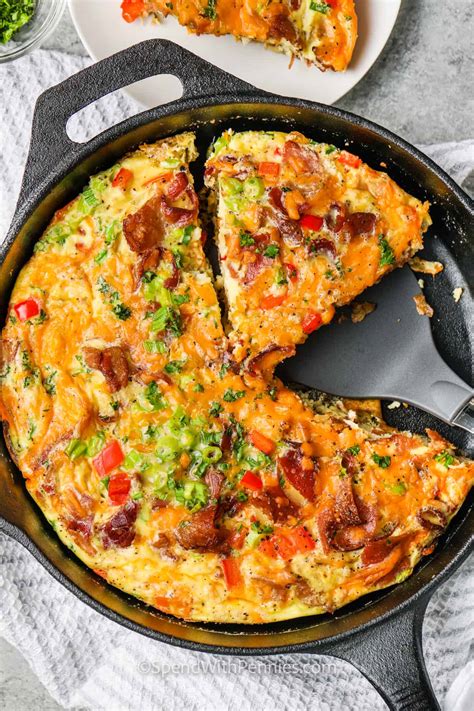 Easy Frittata Recipe – Cheesy & delicious! – Farjanas Kitchen