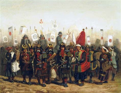 Japanese Warriors. Charles Wirgman (1832-1891) spent four years from 1859 based in Hong Kong as ...