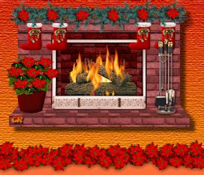 Christmas Fireplaces: Animated Images, Gifs, Pictures & Animations - 100% FREE!