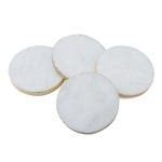 Thirstystone Round White Marble Coasters, Set of 4 - Mid Decco
