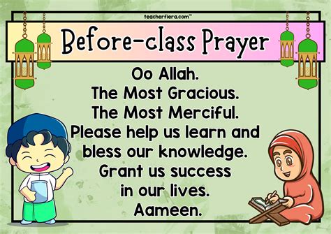 BEFORE-CLASS PRAYER – Teacherfiera.com