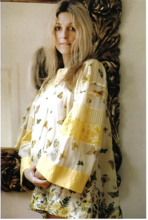 Pregnant Sharon in her butterfly dress. | Sharon tate, Actresses, Hollywood