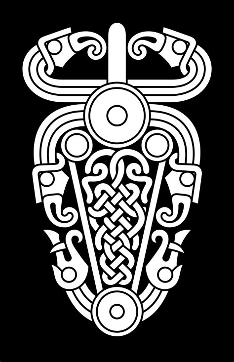 Style II B | Viking art, Celtic art, Norse design