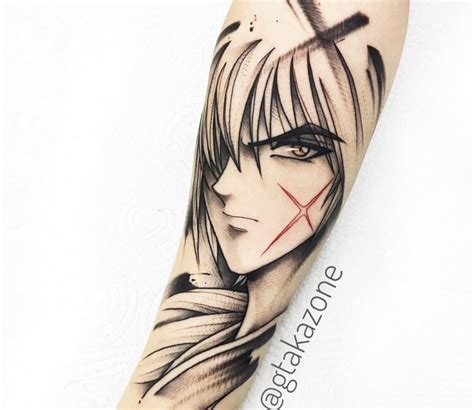 Himura Kenshin tattoo by Gustavo Takazone | Post 29298