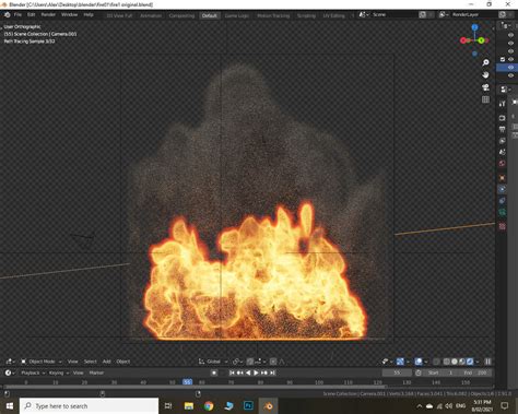 Fire and Smoke 3D model animated | CGTrader