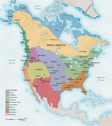 Native American Cultural Regions - We Grow Thinkers