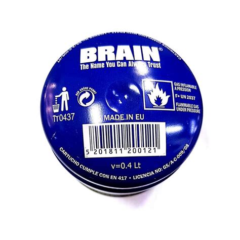 Brain Butane Camping Gas Cartridge 190g