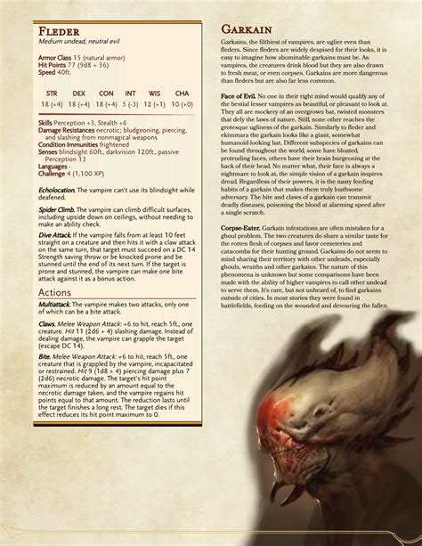 DnD 5e Homebrew — The Witcher monsters Part 2 by Regerem Dungeons And ...